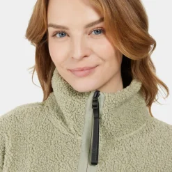 Didriksons Women's Sally Full Zip 2 Wilted Leaf