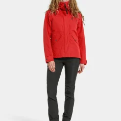 Didriksons Women's Silja Jacket Pomme Red