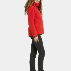 Didriksons Women's Silja Jacket Pomme Red