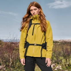 Didriksons Women's Varja Jacket 2 Yellow Pollen