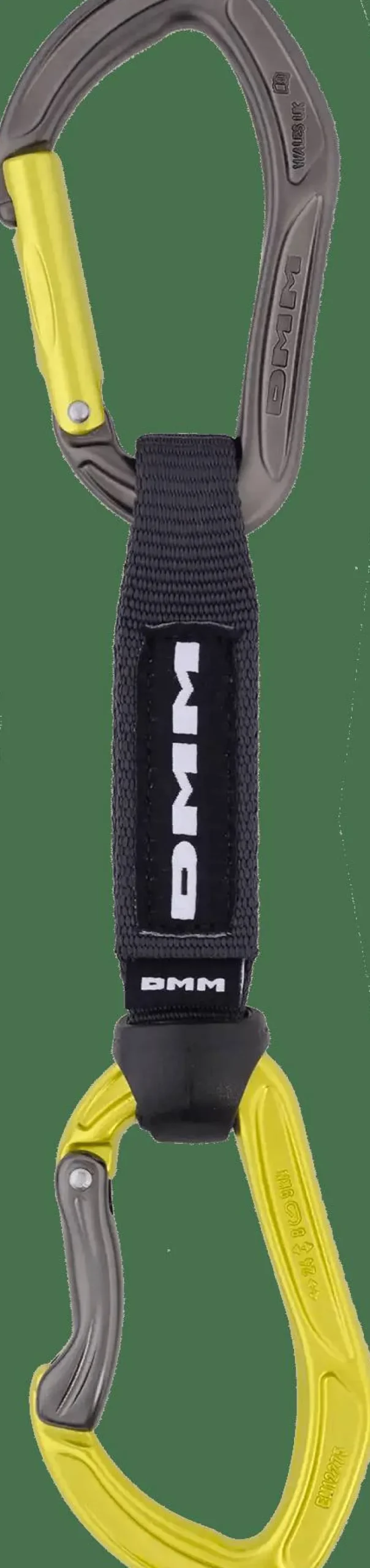 DMM Alpha Sport Quickdraw 12 cm Titanium/Lime