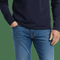 Dobsom Men's Skill Long Sleeve Performance Navy
