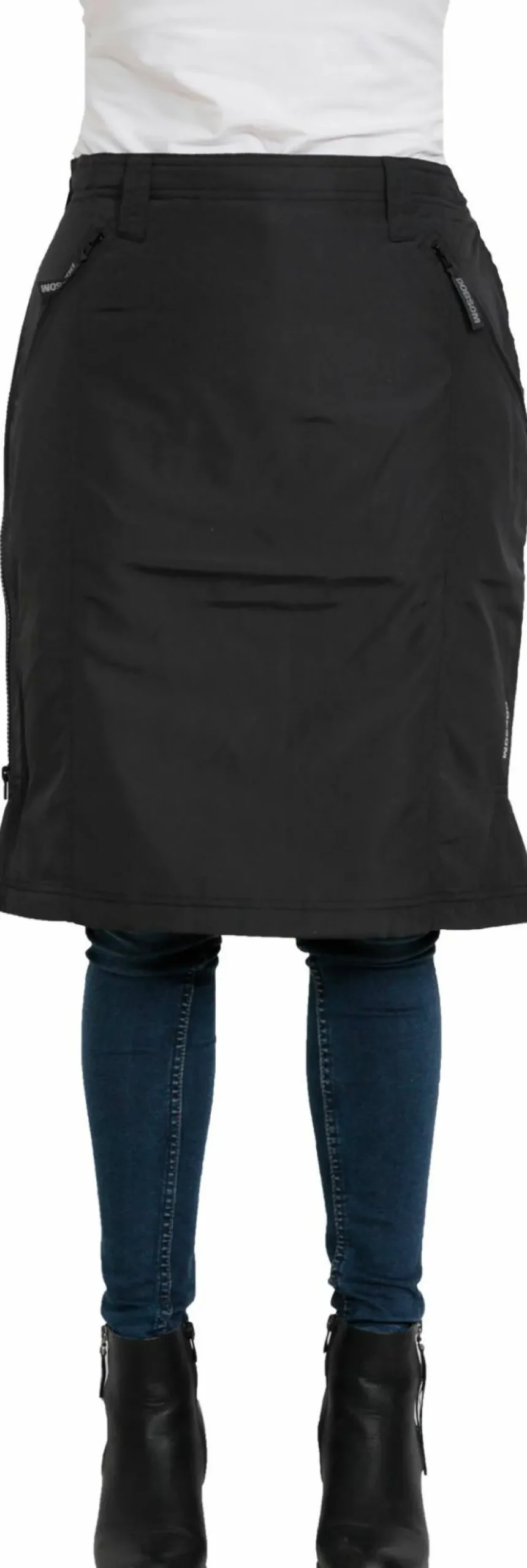 Dobsom Women's Comfort Thermo Skirt Short Black