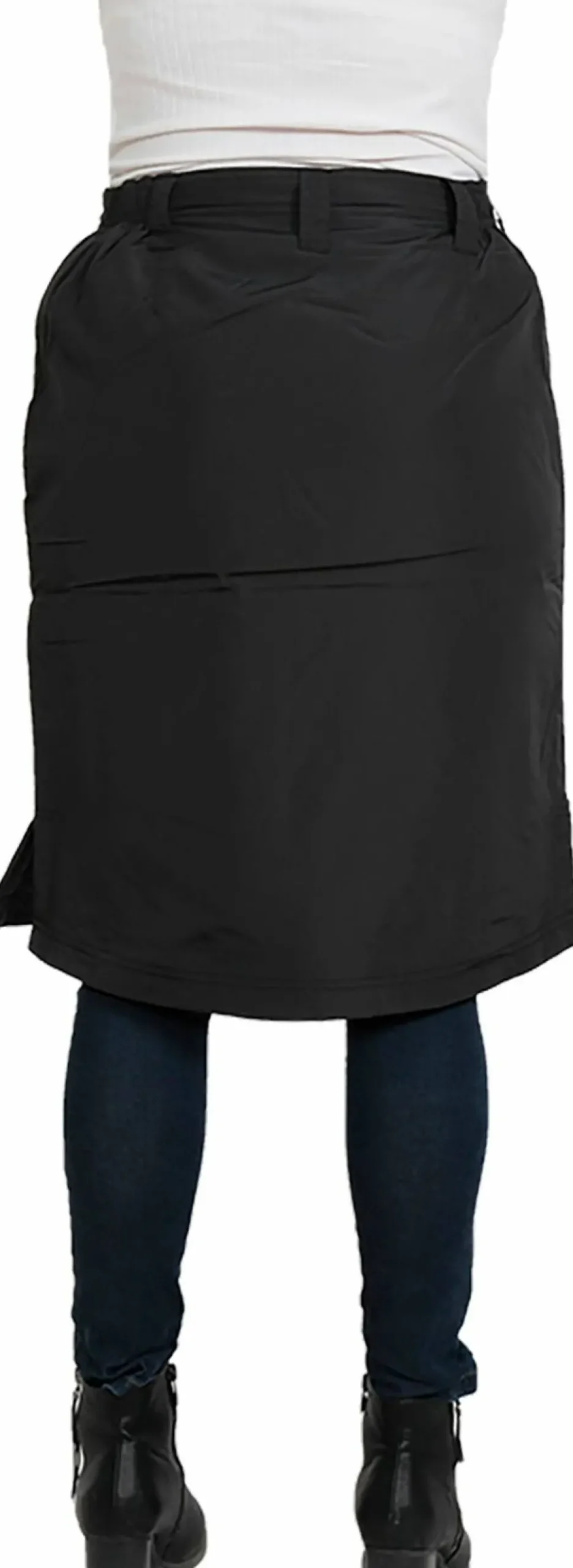 Dobsom Women's Comfort Thermo Skirt Short Black