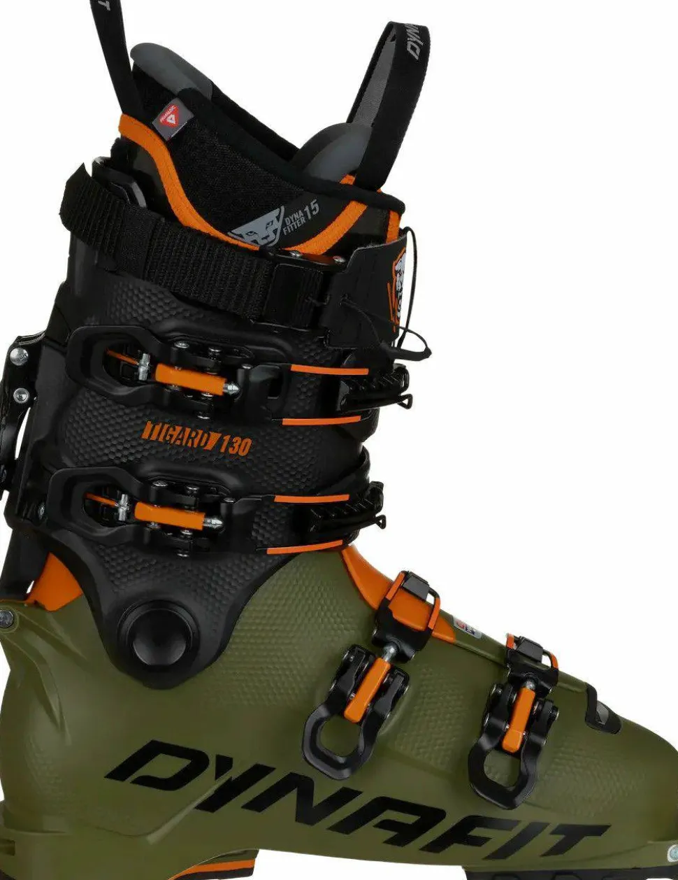 Dynafit Men's Tigard 130 Boot Capulet Olive/Fluo Orange