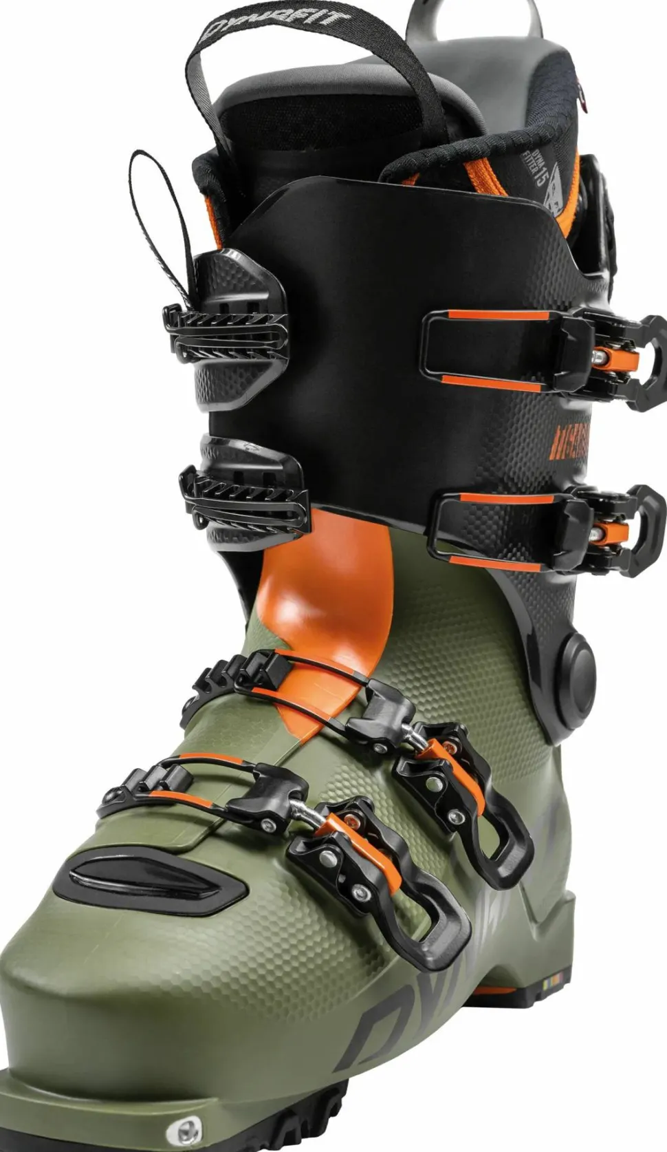 Dynafit Men's Tigard 130 Boot Capulet Olive/Fluo Orange
