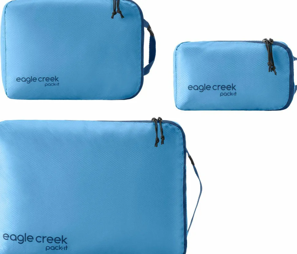 Eagle Creek Pack-It Isolate Cube Set XS/S/M Blue Dawn