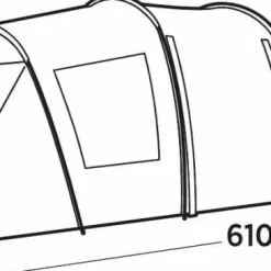 Easy Camp Leka Twin 6 Green