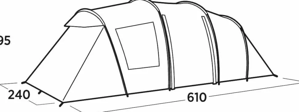 Easy Camp Leka Twin 6 Green