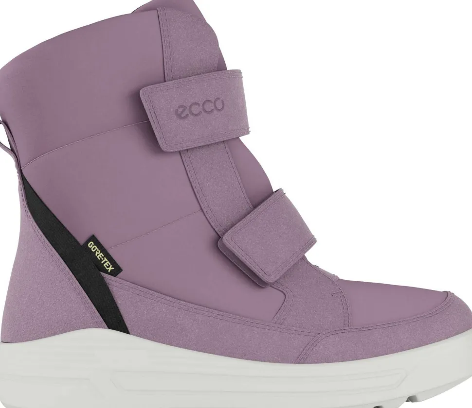 Ecco Kids' Urban Snowboarder Mid-Cut TEX Lavender Mist/Lavender Mist