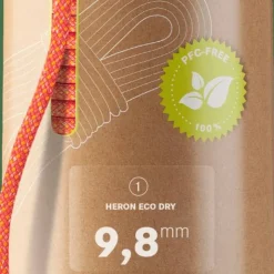 Edelrid Heron Eco Dry 9,8 mm 70 m Fire