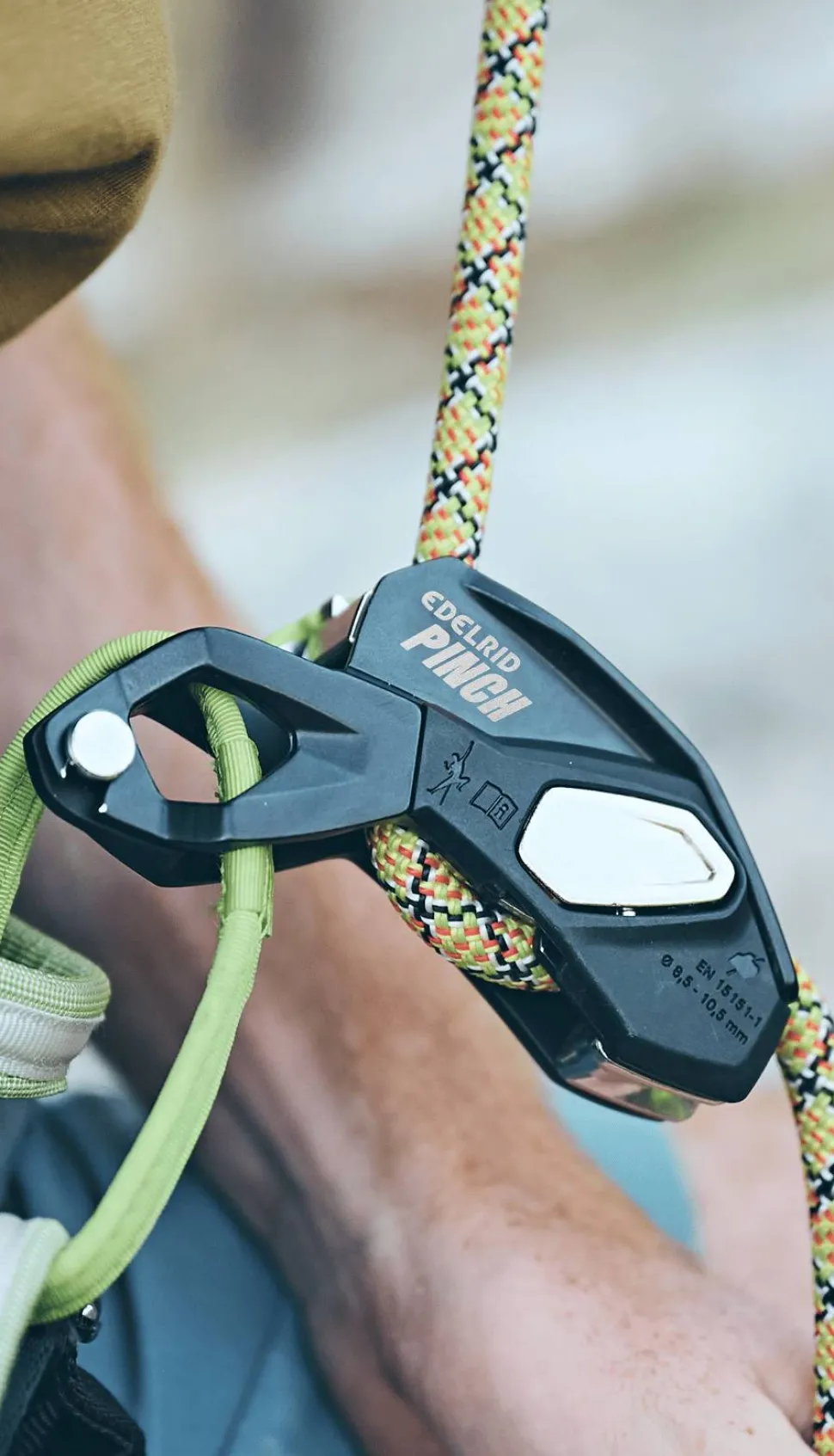 Edelrid Pinch Anthracite/Oasis