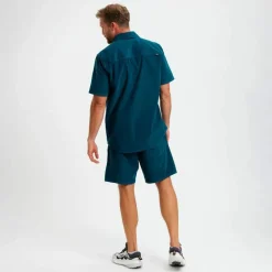 Elevenate Men's Estate Cord Shorts Indian Blue