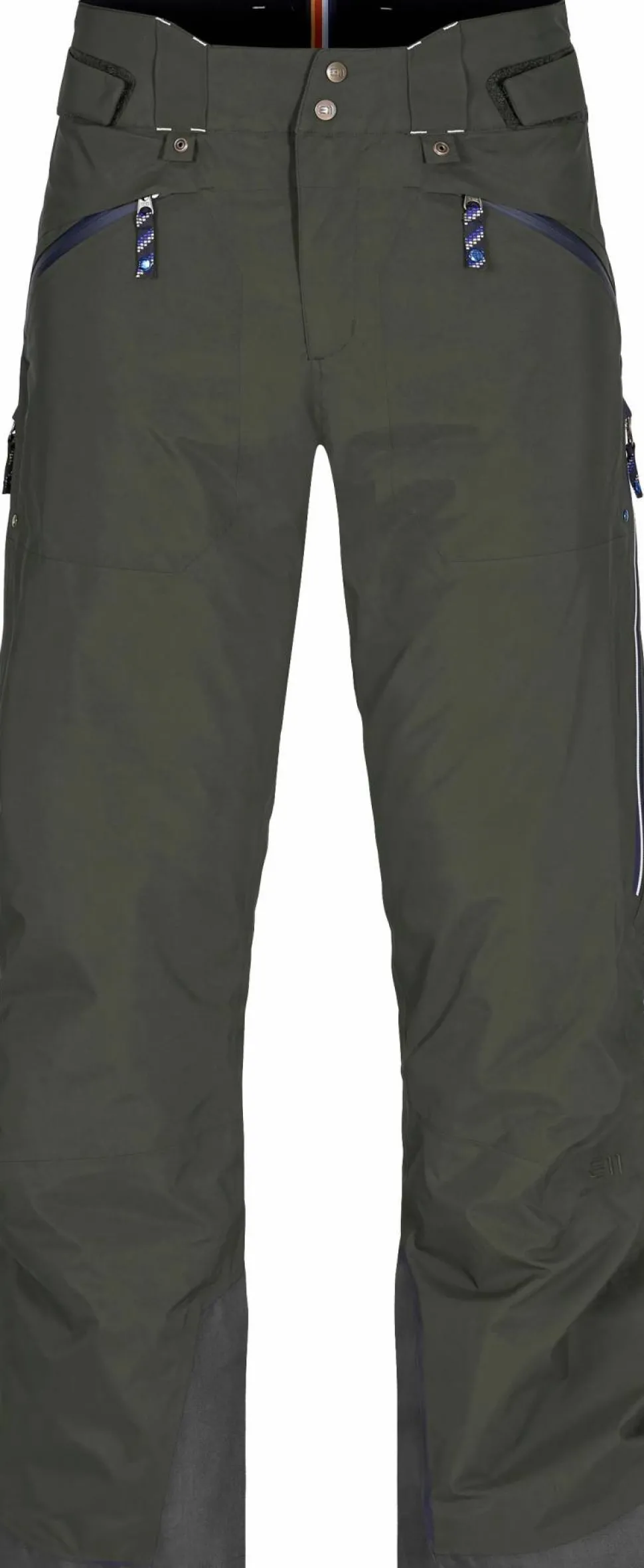 Elevenate Men's St Moritz Pants Gray Green