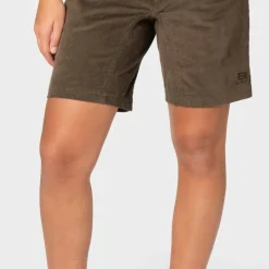 Elevenate Women's Après Cord Shorts Shiitake Brown
