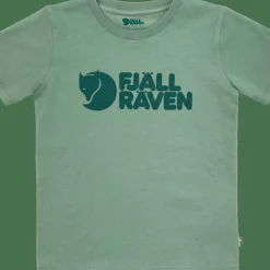 Fjällräven Kids' Fjällräven Logo T-Shirt Patina Green