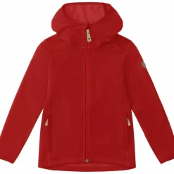 Fjällräven Kids Keb Fleece Hoodie Lava