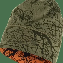Fjällräven Lappland Beanie Green Camo-Orange Multi Camo