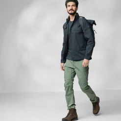Fjällräven Men's Abisko Hike Trousers Dark Navy
