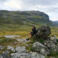 Fjällräven Men's Abisko Hybrid Trail Shorts Navy
