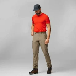 Fjällräven Men's Abisko Trail Stretch Trousers Dark Grey