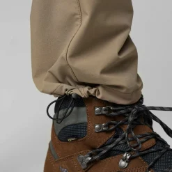 Fjällräven Men's Abisko Trail Stretch Trousers Suede Brown