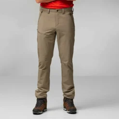 Fjällräven Men's Abisko Trail Stretch Trousers Suede Brown