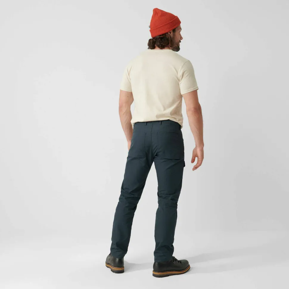 Fjällräven Men's Greenland Jeans Long Dark Navy