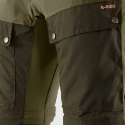 Fjällräven Men's Keb Gaiter Trousers Long Black/Stone Grey