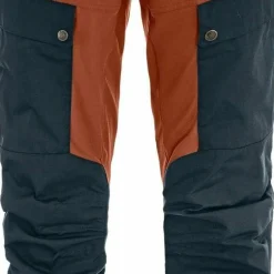 Fjällräven Men's Keb Trousers Dark Navy-autumn Leaf