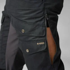Fjällräven Men's Vidda Pro Ventilated Trousers Dark Grey-Black