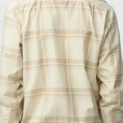 Fjällräven Men's Övik Lite Flannel Shirt Chalk White-fossil