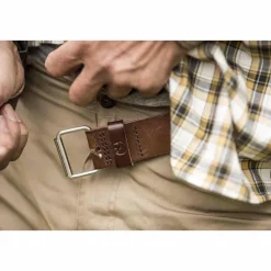 Fjällräven Singi Belt 4 cm Leather Cognac