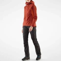 Fjällräven Women's Abisko Lite Trekking Jacket Dark Grey/Black