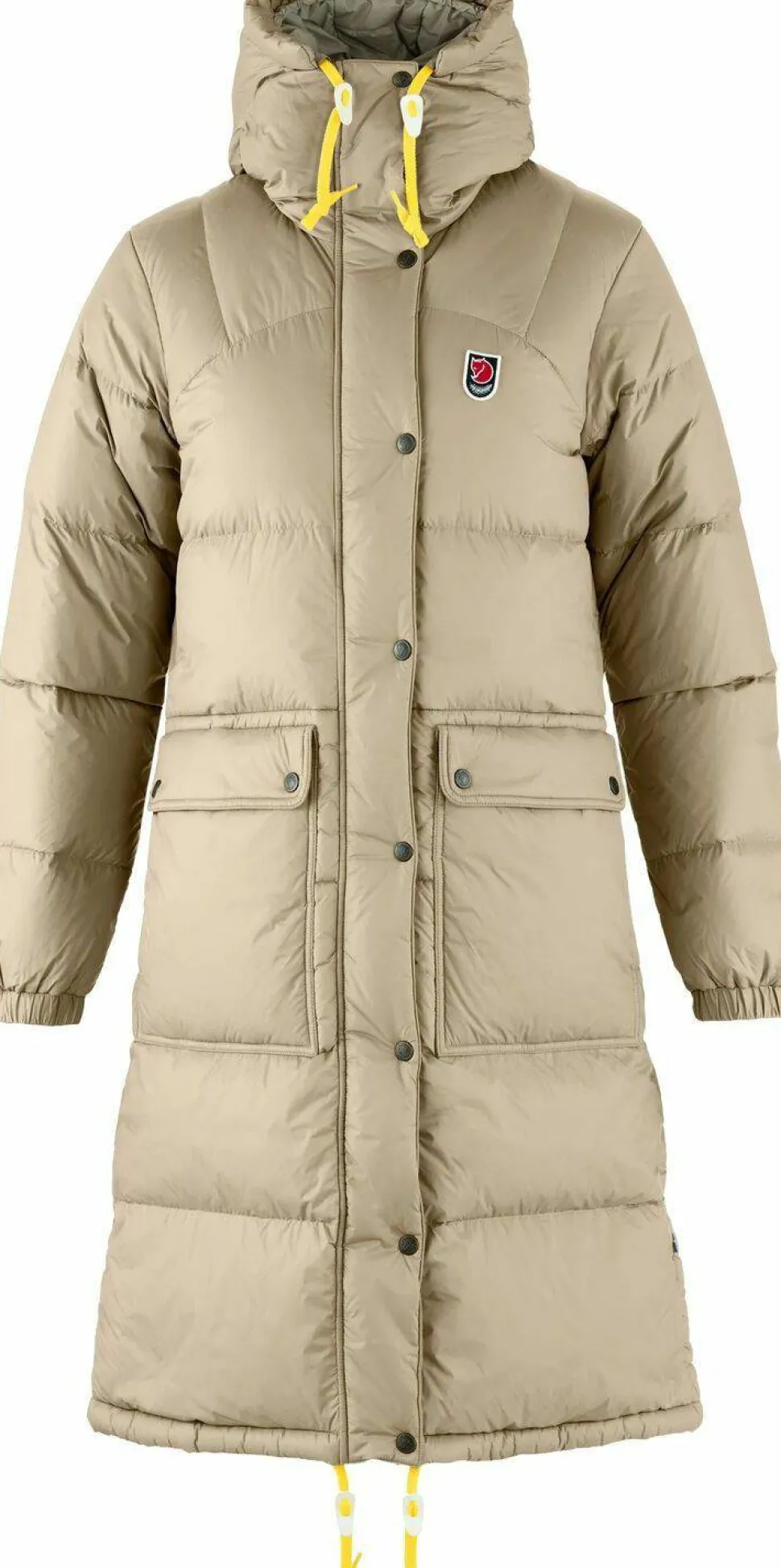 Fjällräven Women's Expedition Long Down Parka Fossil