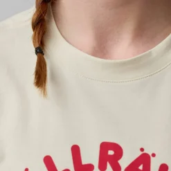Fjällräven Women's Fjällräven Relaxed T-Shirt Chalk White