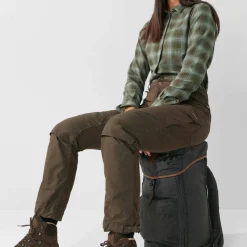 Fjällräven Women's Forest Hybrid Trousers Dark Olive