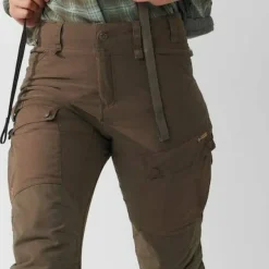 Fjällräven Women's Forest Hybrid Trousers Dark Olive