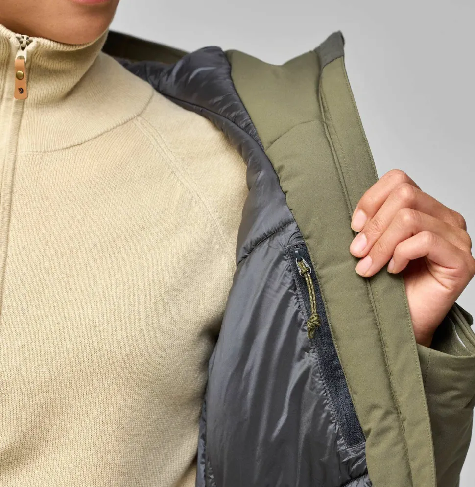 Fjällräven Women's Hc Hydratic Padded Parka Black