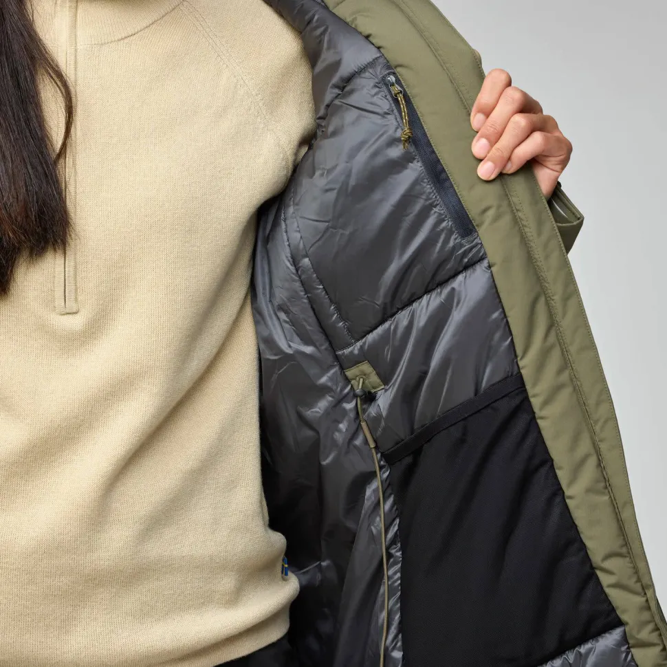 Fjällräven Women's Hc Hydratic Padded Parka Black