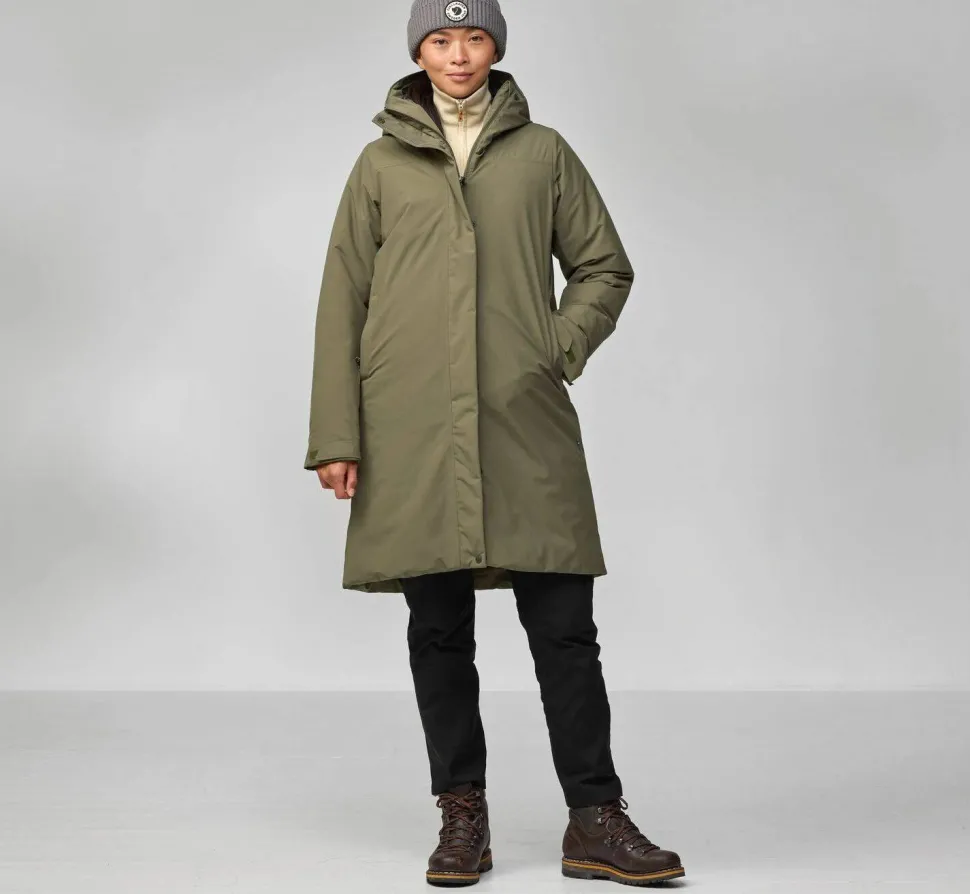 Fjällräven Women's Hc Hydratic Padded Parka Black