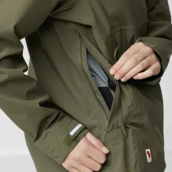 Fjällräven Women's HC Hydratic Trail Jacket Laurel Green