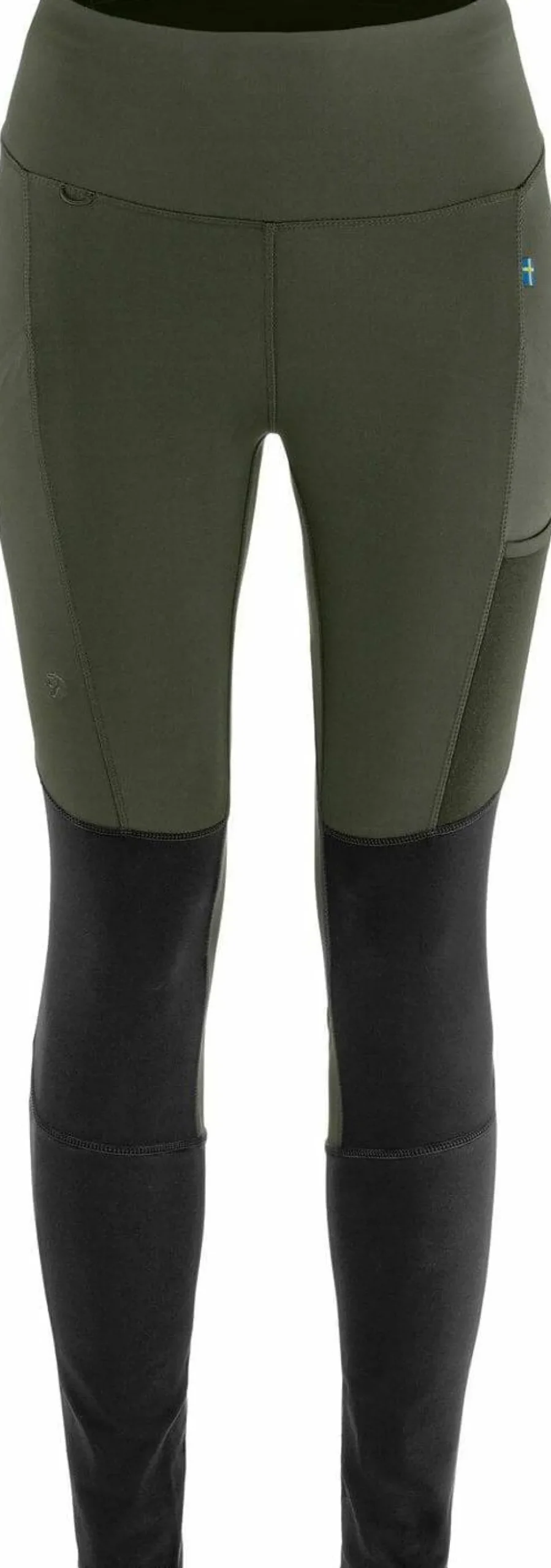 Fjällräven Women's Keb Agile Tights Deep Forest-black