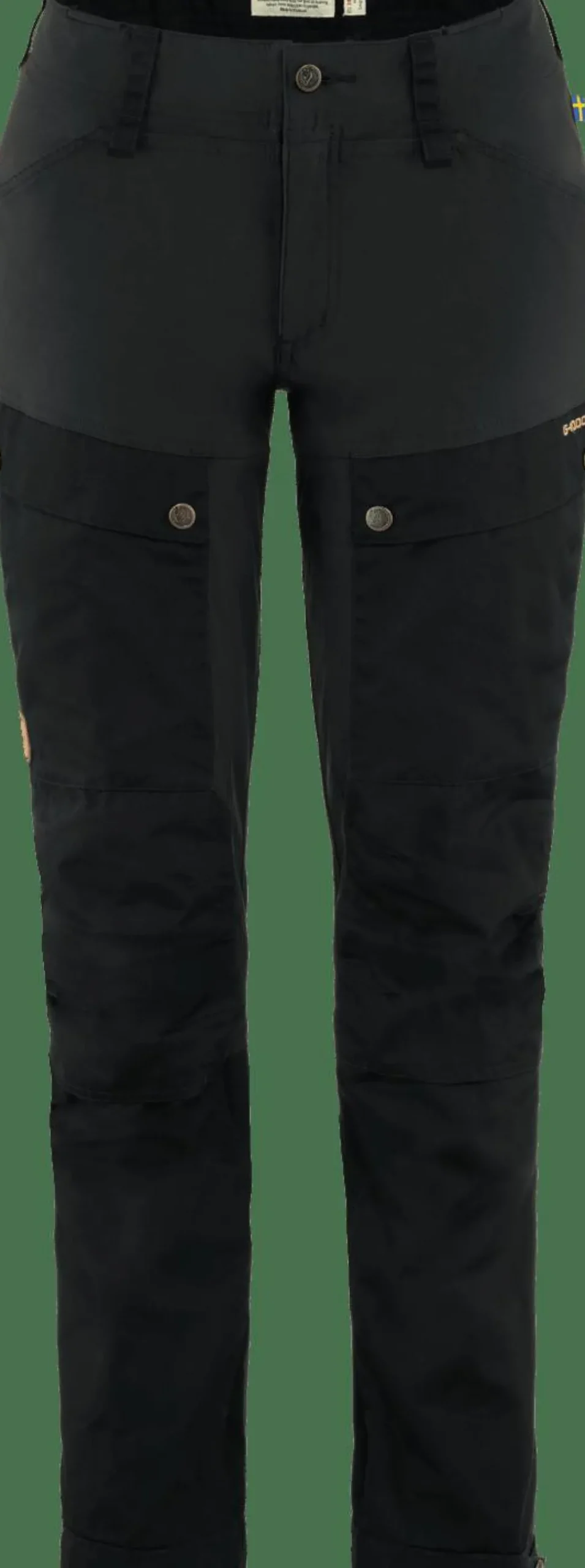 Fjällräven Women's Keb Trousers Curved Black
