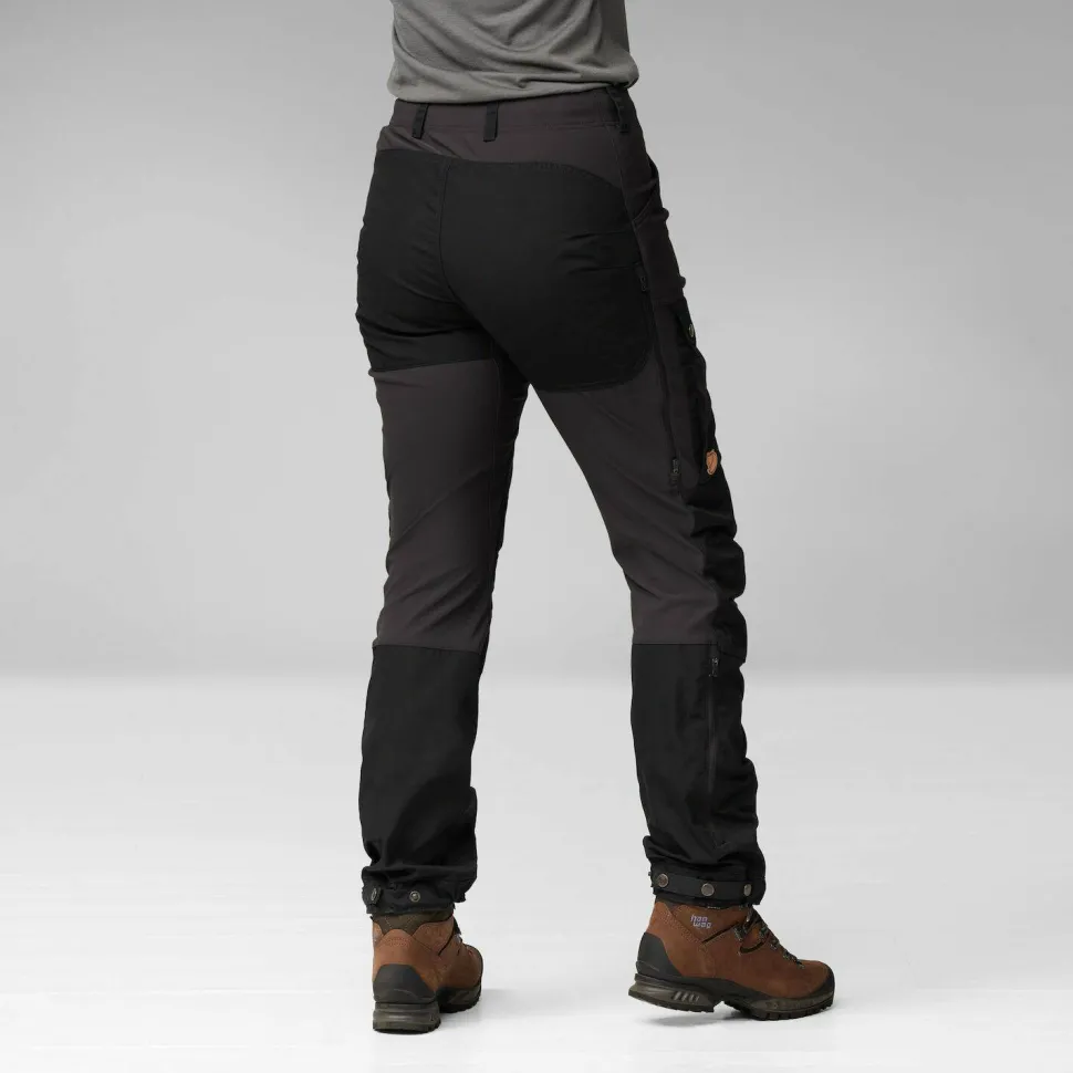 Fjällräven Women's Keb Trousers Curved Black