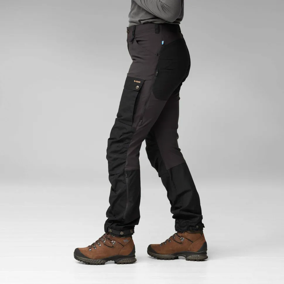 Fjällräven Women's Keb Trousers Curved Black