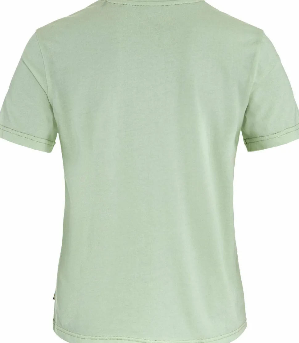 Fjällräven Women's Lush Logo T-Shirt Soft Jade