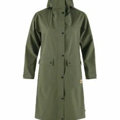 Fjällräven Women's Vardag Rain Parka Laurel Green