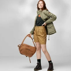 Fjällräven Women's Vardag Shorts Buckwheat Brown