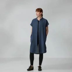 Fjällräven Women's Övik Hemp Dress Mountain Blue